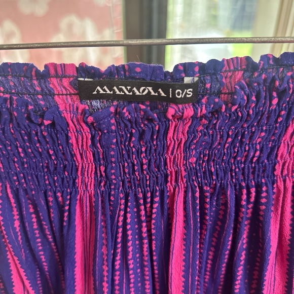 Manaola Vibrant Pink and Purple Shorts - Picture 2 of 2